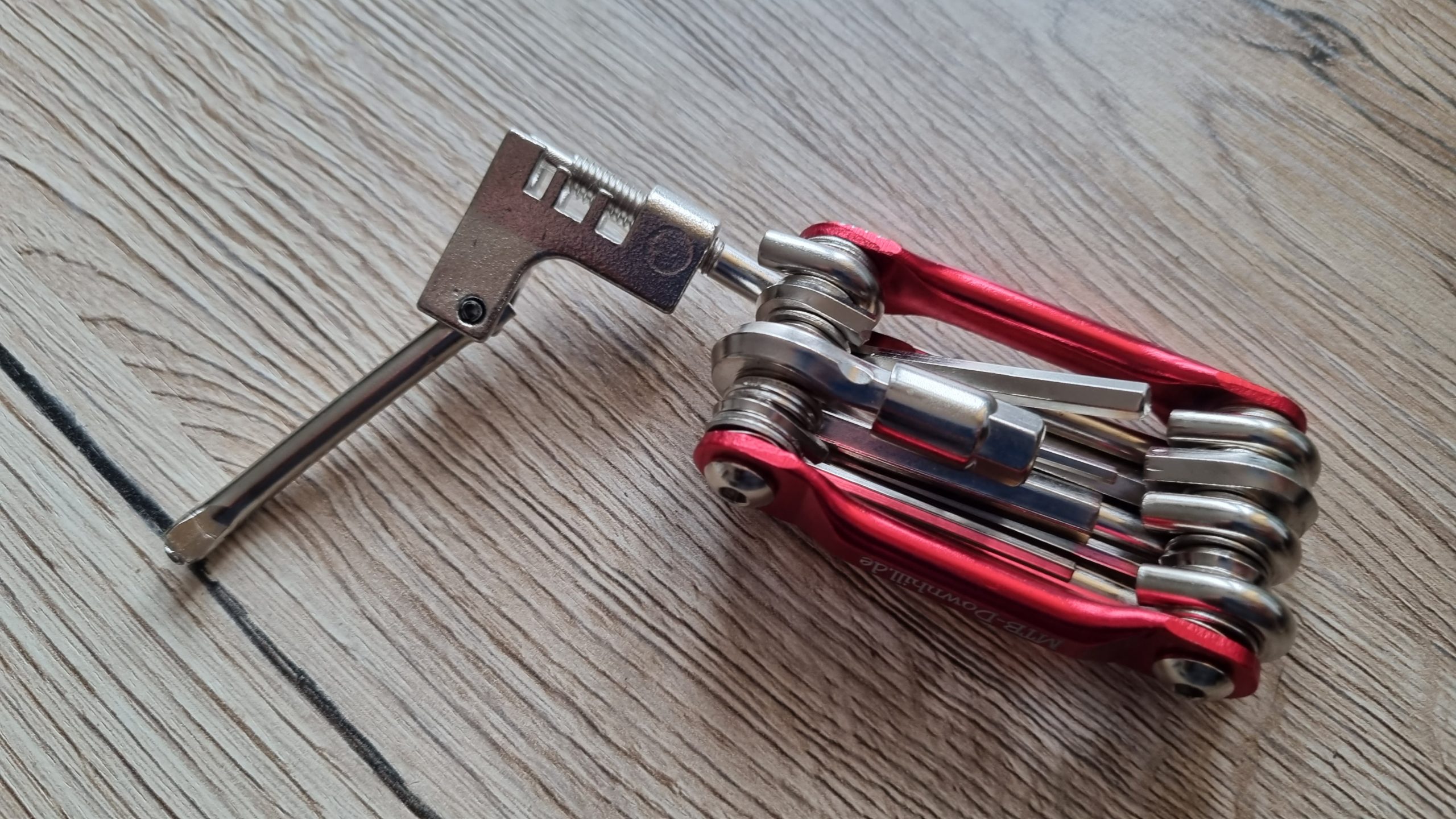 MTB Multitool - Werkzeug (rot) – Bild 5